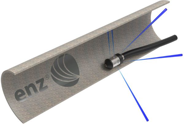 Rotating spray nozzles